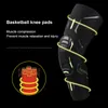 1pc Absorben transpirable Baloncesto Baloncesto Allé de rodilla Honeycomb