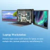 Monitoren 10.5 '' 11.6 '' Portable Monitor Laptop Extender DSIPALY FHD 1080P opvouwbare dubbele IPS -scherm met HDMICompatible USBC -kabel