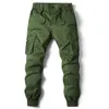 Cargo Pants Men Jogging Casual Pants Cotton Full Length Military Mens Streetwear Male Work Tactical Tracksuit Tooling Trousers 240329