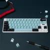 Аксессуары GMK Mizu Keycaps 129/23 Клавики вишневой профиль PBT Dye Sub -клабам MX Switch Keyboard 61/64/68/84/87/96/98/104/108