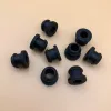 Rubber Grommet Two Sides High Temperature Gasket T type Plug with hole 0.45 0.48 0.5 0.55inch Silicona Ring Grommet 11 12 13mm