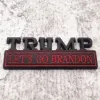 Let's Go Metal Brandon Edition Car Sticker Badge Decoration 4 Colors 0410