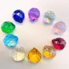 2st Chandelier Crystals Ball Shinning Facettered Glass Pendant Prism Parts Feng Shui Balls Rainbow Sun Catcher Sätt