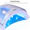 Hoge kwaliteit nagelpotherapie -machine UV LED -lamp Gel Polish Drying Professional Material Accessories Tools 240401
