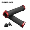 MTB Bike-Lenkerabdeckung Gummi weiches Anti-Skid-Fahrrad Grip Lock Bar Outdoor-Reitqualität Lenker Griffe Radsportzubehör