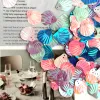 15g zeeschelp tafel confetti krabben pailletten illusoire melkachtige kleur paillette met gaten strand bruiloft verjaardagsfeestje decoratie