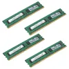 RAMS 4X 4GB 2RX8 PC310600E 1.5V DDR3 1333MHz ECC Memory RAM Unbuffered For Server Workstation (4G)