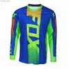 Fietsende shirts toppen teleyi downhill jerseys zomer mountain bike polera shirts offroad dh motorfiets jersey motorcross racetrui y240410