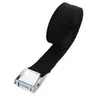 5M*25mm Black Tie Down Strap Strong Ratchet Belt Luggage Bag Cargo Lashing With Metal Buckle Fixed Tool