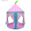 Toys Tents portables enfants Toy Teni Tent Ball Pool Princesse Girl Castle Play House Enfants Small House Pliage Playtent bébé Tente Tent Cadeaux L410