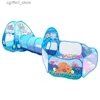 Toys Tentes Kids jouent à la maison en intérieur extérieur Ocean Ball Pool Pit Pit Tent Tent Playhut Easy pliing girls jardin enfants