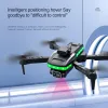 Drony 4K dron z kamerą zdalne sterowanie mini dron Fouraksis Pozycjonowanie przepływu optycznego Dronów USB Przeszkogowanie Unikanie Dron