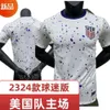 Soccer Jerseys Men's 2324 Us Stadium Home Kits Fan Edition Game Football Jersey