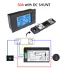 DC 6.5-100V LCD Affichage numérique Voltmètre Ammeter Power Energy Watt Monitor Metter pour le rétroéclairage bleu intérieur