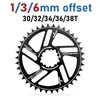 Вузеи горного велосипеда GXP Цепное колесо 30/32/34/36/38T Короны Sprockets для SRAM 11/12S NX XX XO GX GX GXP11 Цепочка T6 MTB Шахта