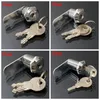 2Key 16/20/20/30 mm Veilige CAM -slot Pinball Arcade Machine Deurkast Toolkist Lade voor het indienen