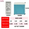 AC100-240V Input Mini Din Rail Switch Power Supply Voltage Transformer MDR-10W 20W 40W 60W 100W DC 5V 12V 15V 24V 36V 48V Output