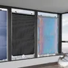 Tragbare einziehbare PVC -Sonnenschatten -Vorhang Fensterglas Schattenrolle Blind für Büroschlafzimmer Schattierungsmembran