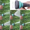 Tubo da giardino da 25 piedi-75 piedi di alta qualità per tubo fisso per set di acqua con 7 pistola a spruzzo di plastica a 7 motivi per irrigazione #26201