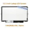Screen 12.5 INCH For Dell Latitude E7240 E5250 E7250 5240 laptop LCD screen LP125WH2 TPF1 HB125WX1100 HB125WX1201 1366*768
