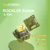 Accessoires Interrupteurs LEOBOG ROCKLEE 5 broches 26gf Commutabilité linéaire compatible pour le clavier mécanique MX 100 PCS