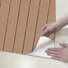 Bakgrundsbilder Leisure Självhäftande Plank Mural Wallpaper Vintage Peel and Stick kontaktpappersbruna möbler klistermärken Rumdekoration