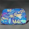 Playa Squar Case Table Racket Case Bag Bag Bail Bat Bag Patrón de bolas Hojas coloridas