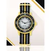 2023 Men's Plastic Transparent Shell 3-needle Scanning Second Movement NIRICHA Watch