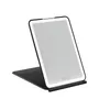 Folding LED Mirror Touch Screen Makeup Mirror 3 Colors Light Modes Cosmetic Mirrors USB Rechargeable Foldable Makeup Mirror