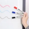 Deli 2 мм черно -голубые красные быстрые сухие маркеры Easy Erase Whatebord Mark Pen Дети, пишущие канцелярские товары, занимающиеся розыгрышем офисной школы.