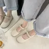 Casual Shoes Spring Autumn Women Slip-On Frilly Solid Flats Loafers Fashion Work Comfortable For Soft Retro