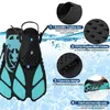 Gear-plongée en apnée Premium Gentillements de baignade Afinling Fin de plongée ouverte talon ajusté Knee Swimming Diving Pinichettes durables abordables