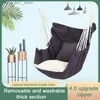 Hammocks Soft portable outdoor pendant chair with 2 foldable drawstring chairs single person garden indoor and outdoor swing chairQ