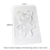 3st Super Large Bear Chocolate Mold Mousse Cake Mold For Breakable Chocolate Bear Wedding Cake Topper Cake Decorating Tool