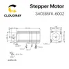 CloudRay Nema 34 Motor de loop fechado 6.0a 8.5n.m com motor de passo do freio para máquina de moagem de gravura CNC