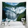 Tapissries Landscape Waterfall Big Tapestry Eesthetics Room Decoration Wall Hanging Bohemian Hippie Home Bakgrund