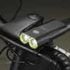 Gaciron Professional 1600 Lumens Bicycle Light USB Перезаряжаемая велосипеда MTB Forlight Bank Банк водонепроницаемый передний фонарик