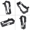 Accessoires Cage de protection en métal 1 pouce panoramique Action de caméra Rige de caméra avec 3 monture de chaussure froide pour Insta360 One RS Accessoires