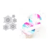 Metal Cutting Die pour Noël Album photo de bricolage Scrapbook 3D Carte de vœux Making Creative Multi-Purpose Snowflake 2021 Nouveau