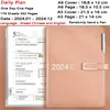 Calendario organizzatore del Planner Note e Diario del diario del giorno giornaliero Notery Notepad Notebook Sketchbook