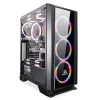 Kylning Segotep 120 mm kylfläkt dubbel halo rgb pc case fan 12v 4pin tyst aura synk färgglad skrivbord dator kylare kylning led fläkt