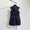 Chandail masculin Designer Nouveau automne 2023 Robe sans manches Camisole Zipper Pocket Sans manches pour les femmes Trendy Hnim