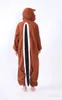 HKSNG ANIMALLO ALLOGIO CHIPMUNK DI BUGGI QUALITÀ OGENZIA KIGURUMI BROWN SCARCHI COSTUME REGALO DI NAMBINO DI PAJAMA