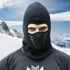 Masowe maski twarzy szyi gaiter motocyklowa okładka okładka narciarstwa Zimna pokrywa twarzy z 3D powietrza wentylacyjna wiatroodporna polarowa gaiter f 240410