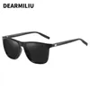 Occhiali da sole dearmiliu marchio unisex retro alluminio tr90 uomini polarizzati accessori per occhiali vintage occhiali da sole per uomini/donne