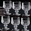 22 Design Transparent Household Small Wine Glass a Toast Glass Wedding Glass Bullet White White Spirit Spirit Set