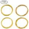 1.3/1.6/1/2mm Brass Craft Wire 10m/5m Round Golden Colorfast Beading Wire for Bracelet Necklace DIY Jewelry Craft Making