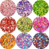 10g blandad serie Polymer Clay Boxi Slime Small Fresh Series Clay Fruit Slices for Making DIY Nail Art Handgjorda tillbehör