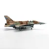 JC Wings F16 Plano Modelo 1:72 A escala é F-16i Fightle Model Diecast Alloy Plane Aircraft Modelo de brinquedo estático para fãs colecionar