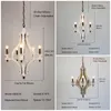 Chandeliers Vintage White Retro Rustic Lighting For Kitchen Island Antique Bedroom Wooden Chandelier Hallway Corridor Entryway